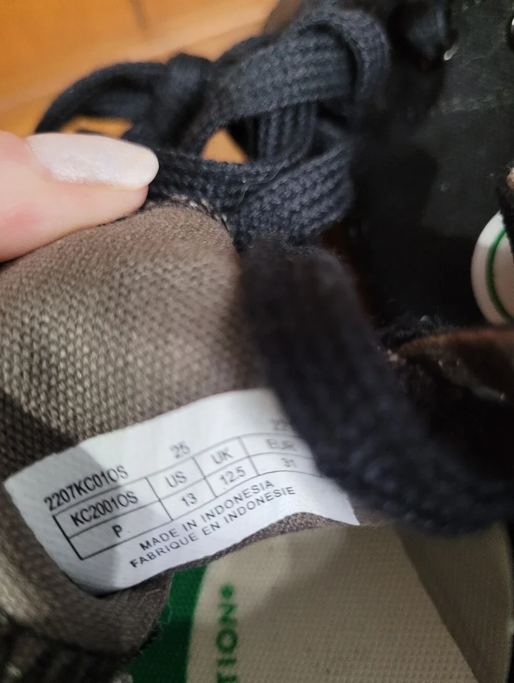 PF Flyers The Sandlot Center Hi Unisex kids sz 13 Running Shoe Black Sneaker